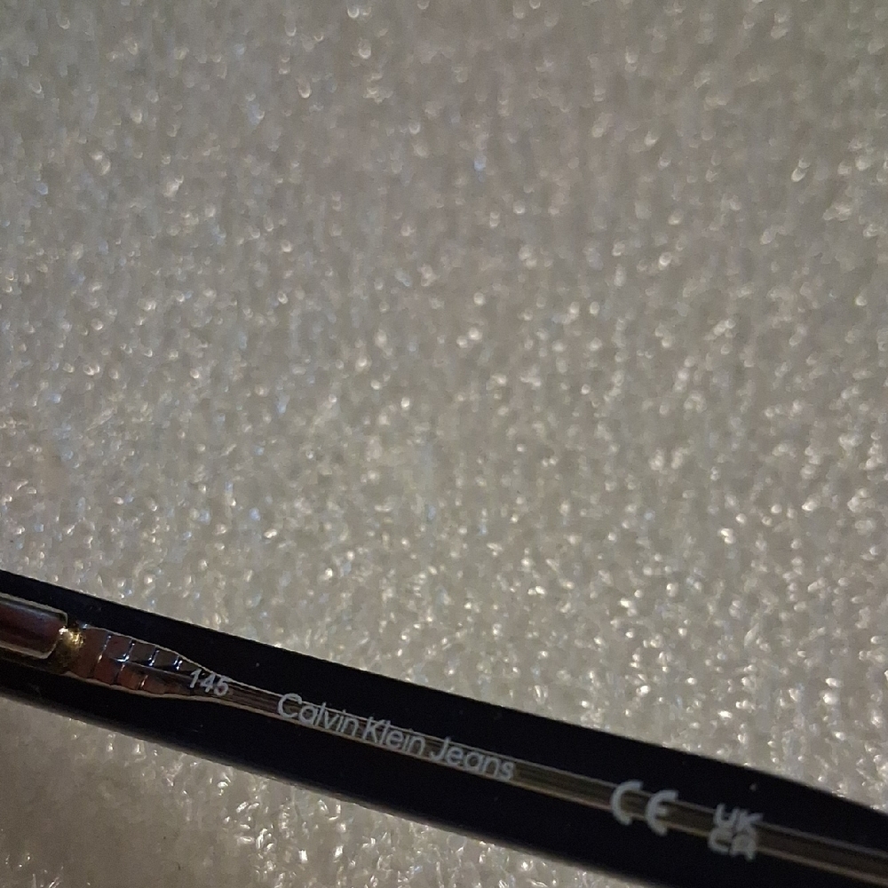Calvin Klein Black and Silver Eyeglasses - Picture 8 of 13